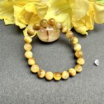 Cats eye bracelet round Beads (8mm)