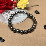 Hematite Round Beads Bracelet (8mm)