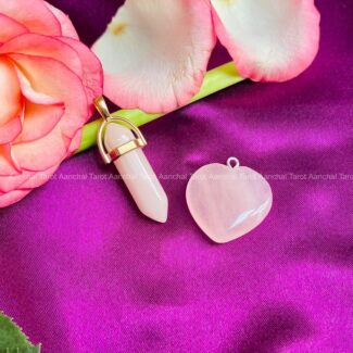 rose quartz pendant for love