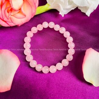 Rose Quartz Bracelet for Love & Healing (8mm)