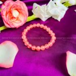 Cherry Quartz round Beadss bracelet (8mm)